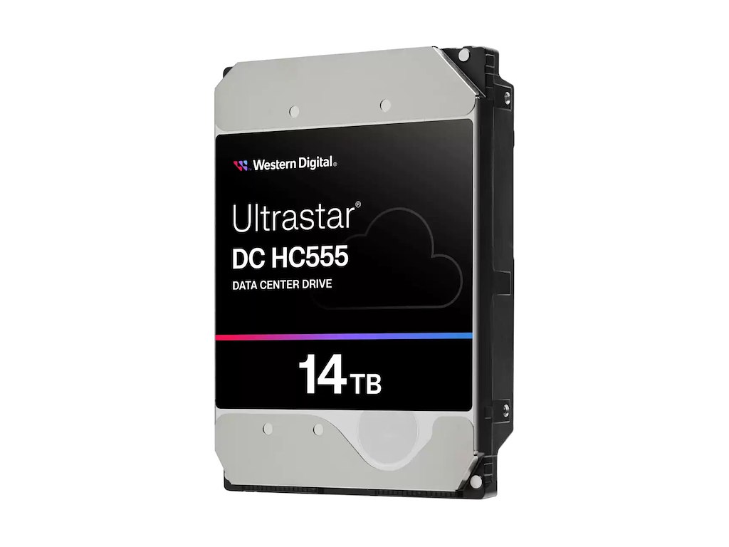 Western Digital Ultrastar DC HC555 harddisk 14 TB 7200 rpm 512 MB 3.5" SAS