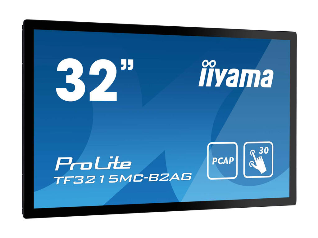 iiyama ProLite TF3215MC-B2AG computerskærm 80 cm (31.5") 1920 x 1080 pixel Fuld HD LED Berøringsskærm Kiosk Sort