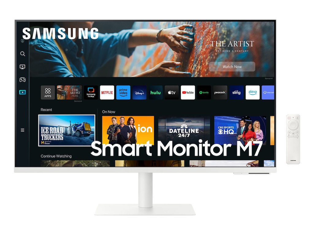 Samsung M70C computerskærm 68,6 cm (27") 3840 x 2160 pixel 4K Ultra HD LED Hvid