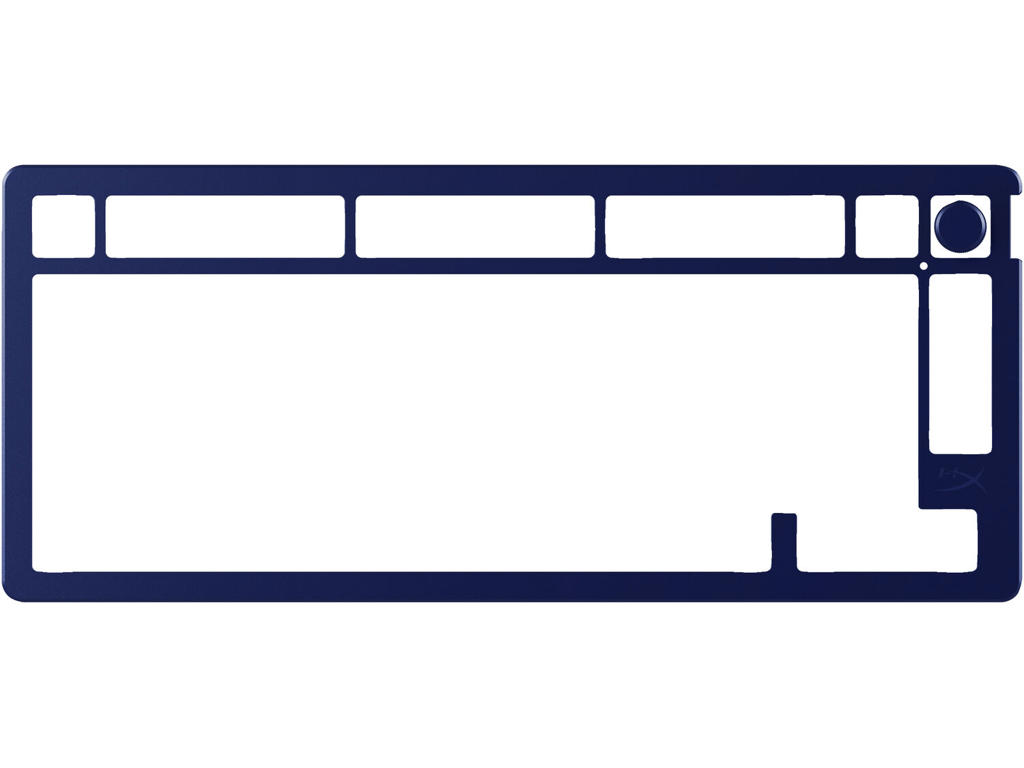 HyperX Alloy Rise 75-topplade – marineblå