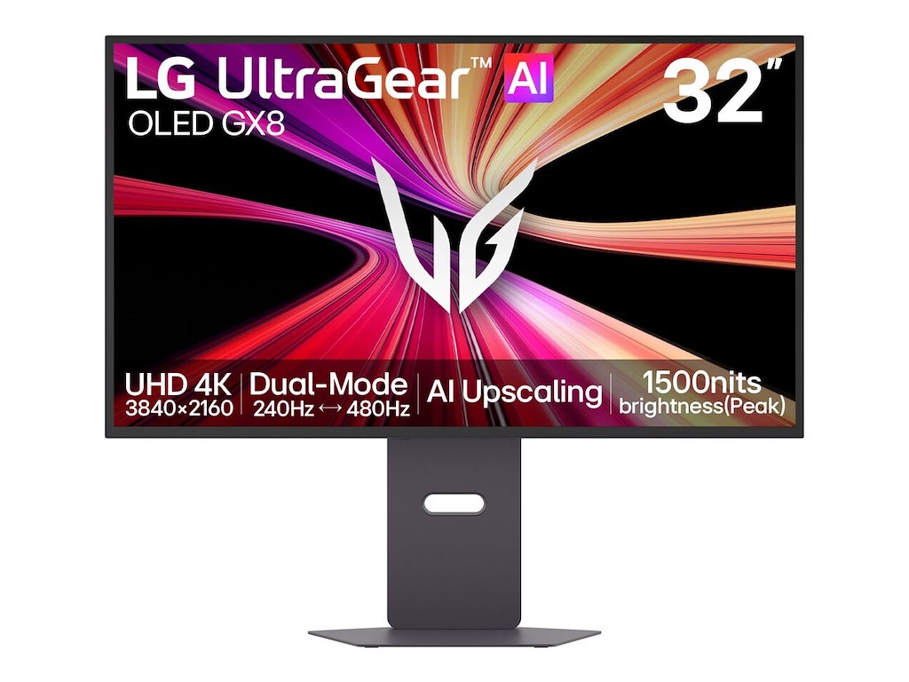 LG 32GX870B-B.AEU computerskærm 81,3 cm (32") 3840 x 2160 pixel 4K Ultra HD OLED Sort