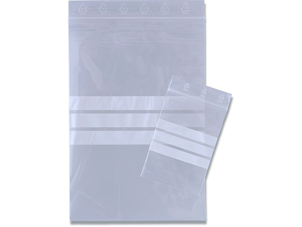 Lynlåsposer, 30x40 cm, Med skrivefelt, 1000 stk, Master'In Performance 