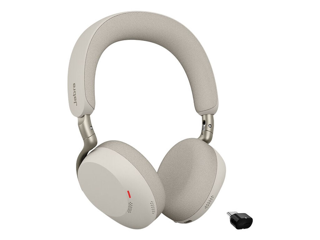 Jabra Evolve3 75 MS + Link 390c Headset Trådløs Opkald/musik USB Type-C Bluetooth Grå