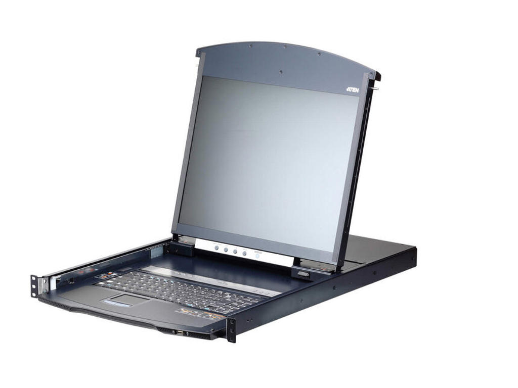 ATEN KL1108VN KVM Switch Stativ-montering Sort