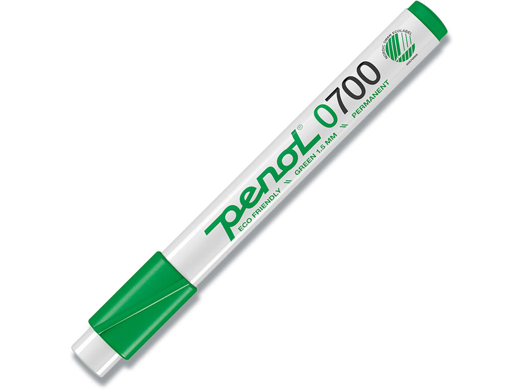 Marker, Rund spids, 1.5 mm, Grøn, Penol ECO 0700