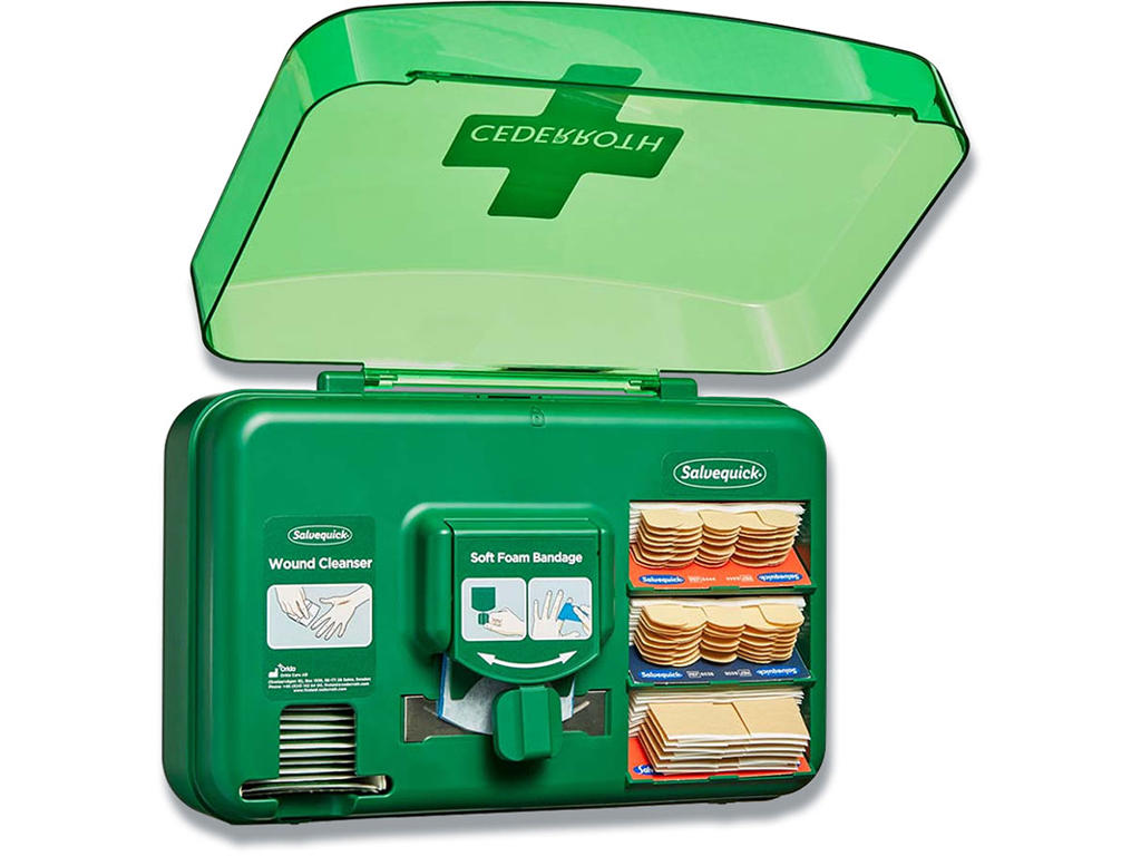 Sårpleje dispenser, til mindre sår og skader, Cederroth