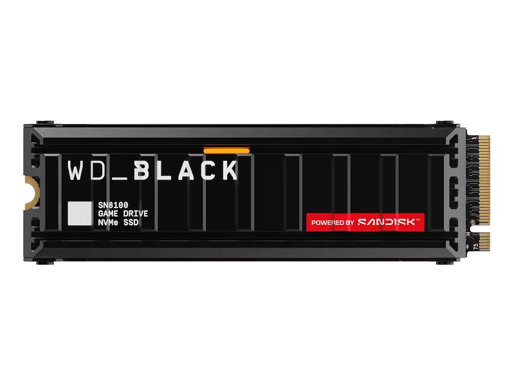 Western Digital Black SN8100 8 TB M.2 PCI Express 5.0 NVMe TLC 3D NAND