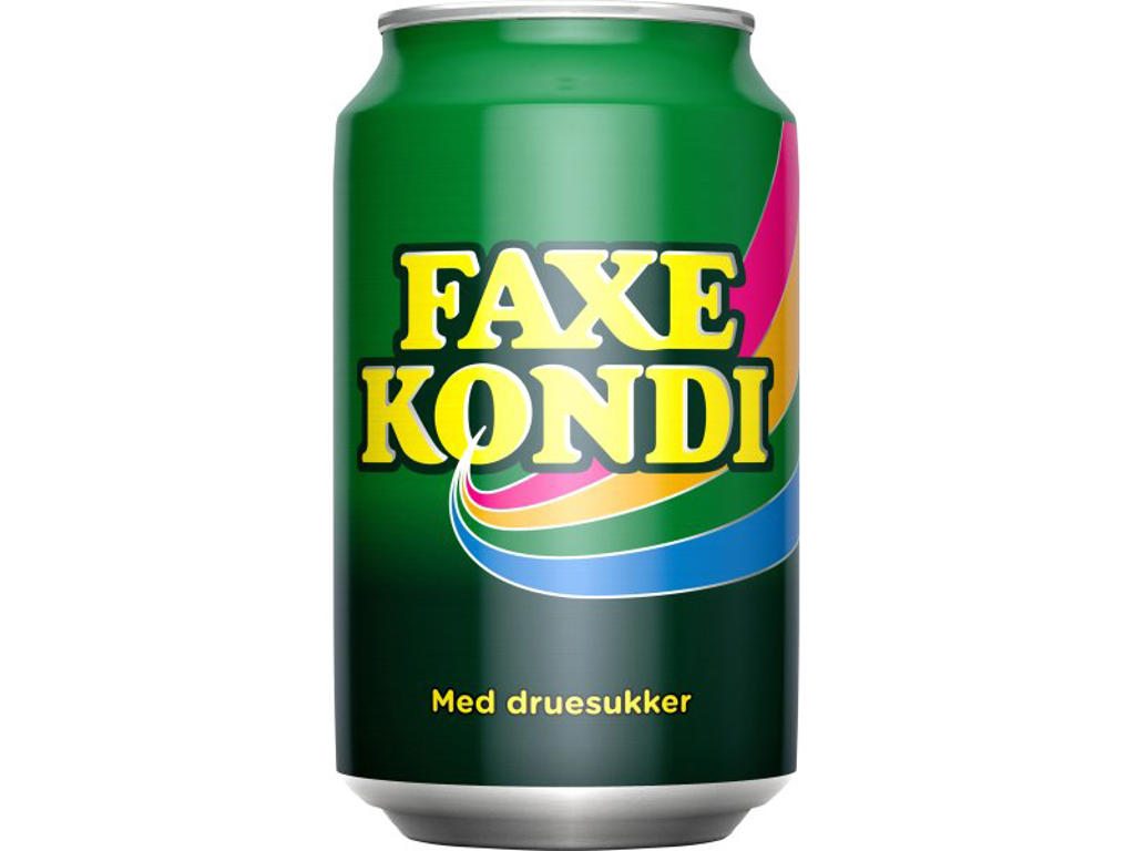 Sodavand, Faxe Kondi, 24 x 33cl dåse, Incl. pant