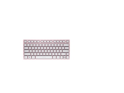 CHERRY KW 7100 MINI BT tastatur Universel Bluetooth QWERTY US International Lyserød
