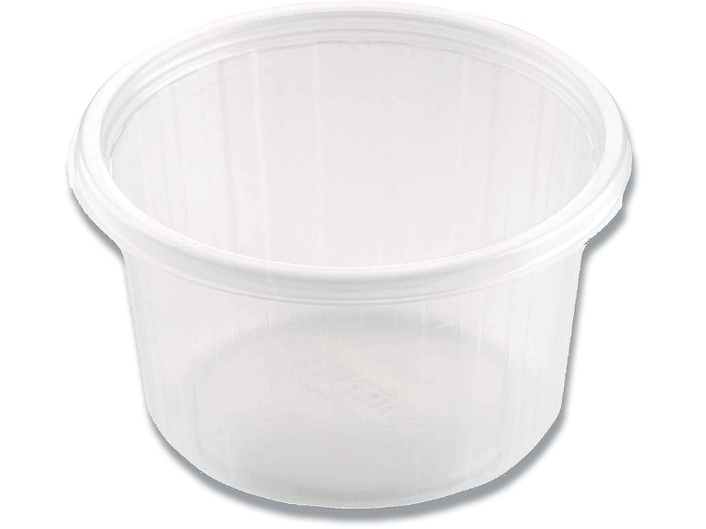 Salatbæger, 300 ml, Ø112 mm, 61 mm, Klar, PP, 700 stk, Duni Fix pack