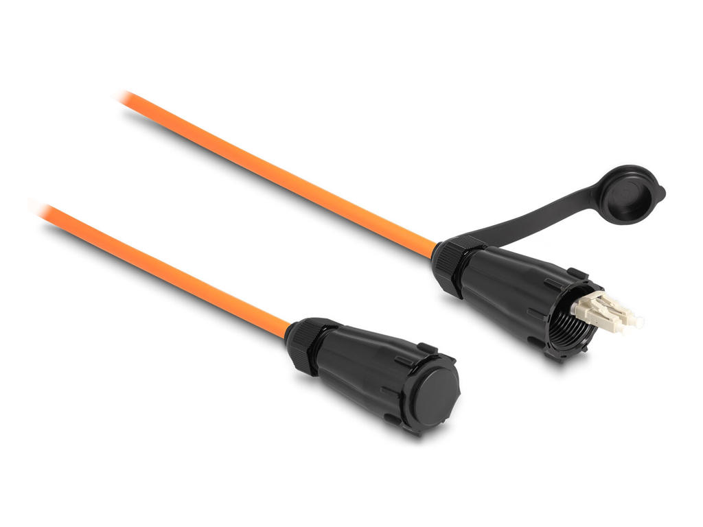 DeLOCK 87888 InfiniBand og fiberoptisk kabel 3 m LC Orange