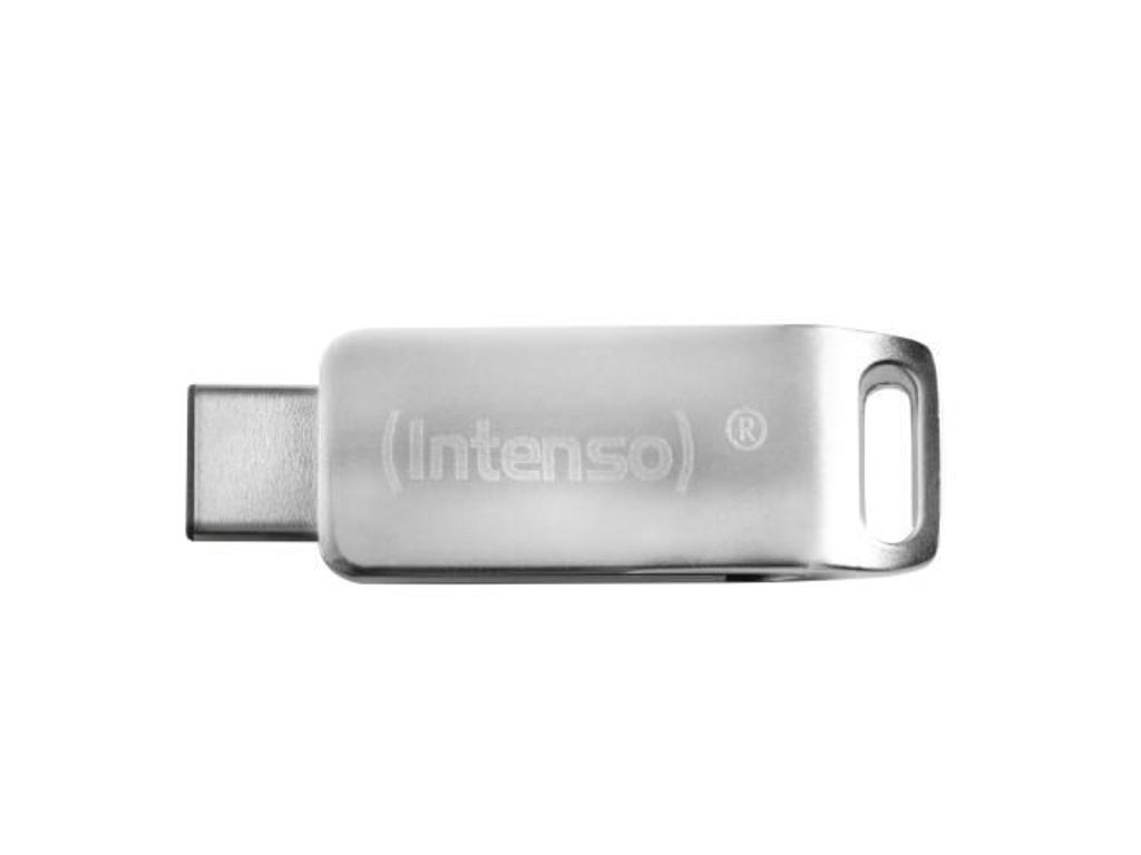 Intenso cMobile Line USB-nøgle 128 GB USB Type-A / USB Type-C 3.2 Gen 1 (3.1 Gen 1) Sølv