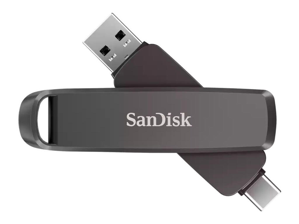 SanDisk SDDDE1-2T00-G46 USB-nøgle 2 TB USB Type-A / USB Type-C 3.2 Gen 2 (3.1 Gen 2) Sort