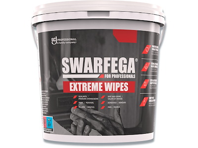 Renseserviet, Hænder, 150 ark pr spand, 1 spand, Swarfega Extreme Wipes