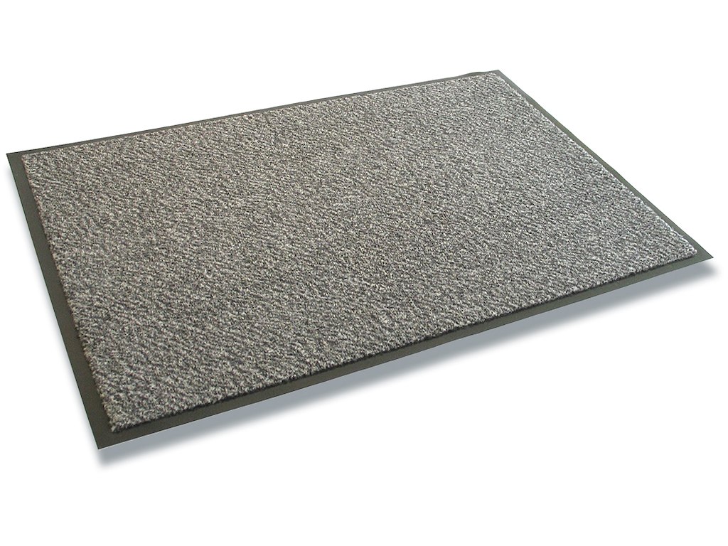 Dørmåtte, 60x90 cm, Lysegrå, Indendørs, Serie 1000 