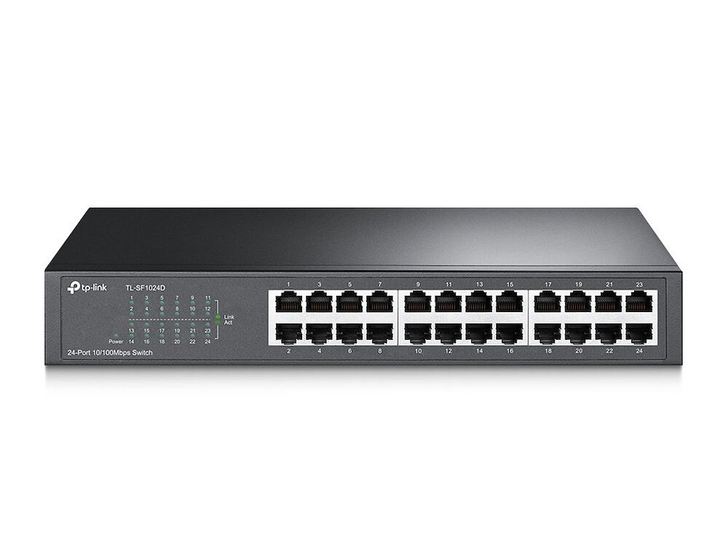 TP-Link TL-SF1024D Ikke administreret Fast Ethernet (10/100) Grå