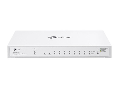 TP-Link FESTA FS310GP netværksswitch Administreret L2/L2+ Gigabit Ethernet (10/100/1000) Strøm over Ethernet (PoE) 1U Hvid