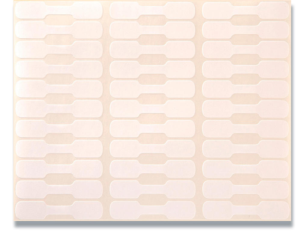 Etiketter, 49x10 mm, Hvid, 924 etiketter i alt, Avery 