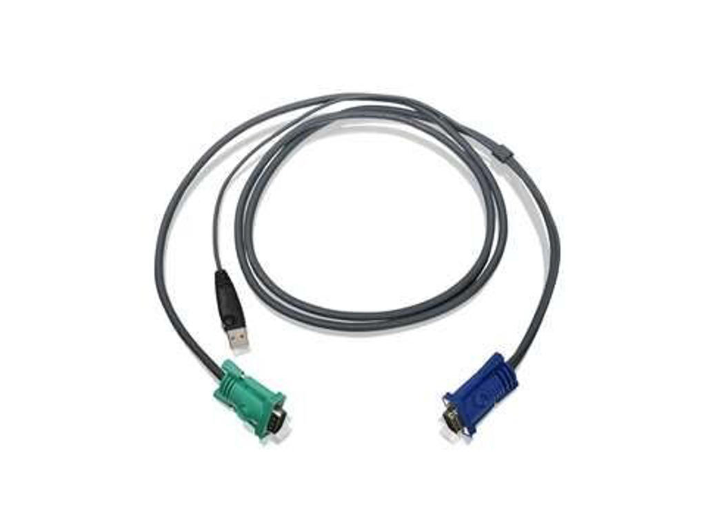 iogear USB KVM Cable 6 Ft KVM-kabel Sort 1,8 m
