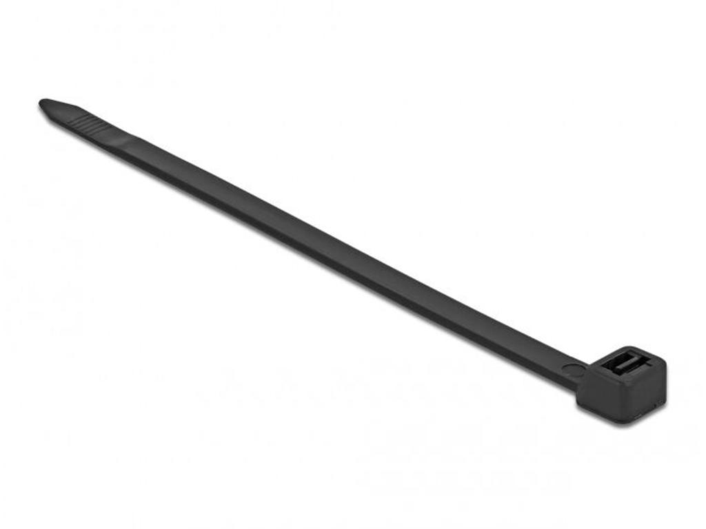 DeLOCK 18991 kabelsamler Stige kabelbinder Nylon Sort 10 stk