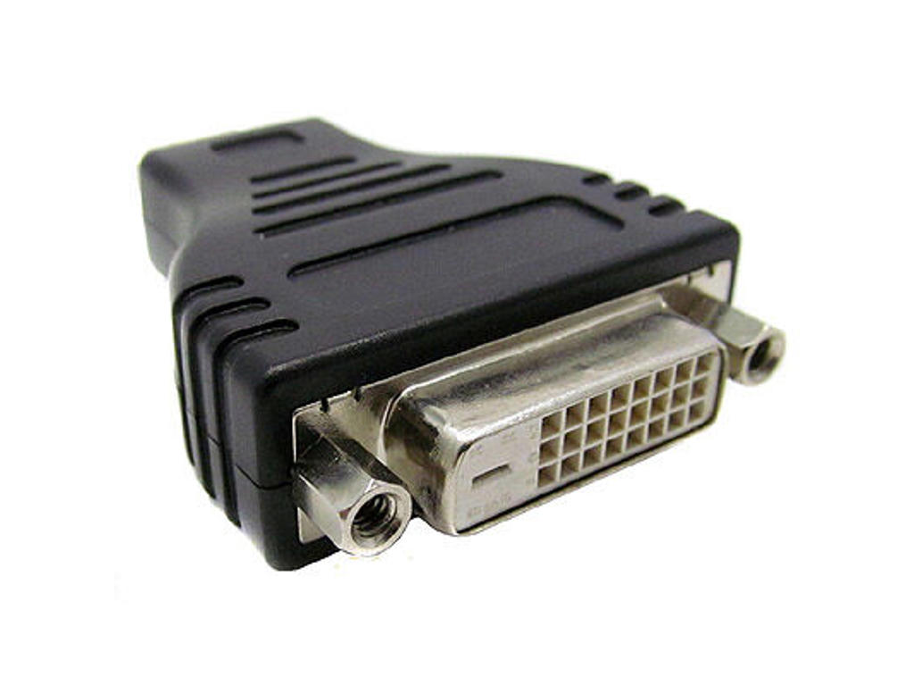 HP 691227-001 kabel kønsskifter HDMI DVI-D Sort