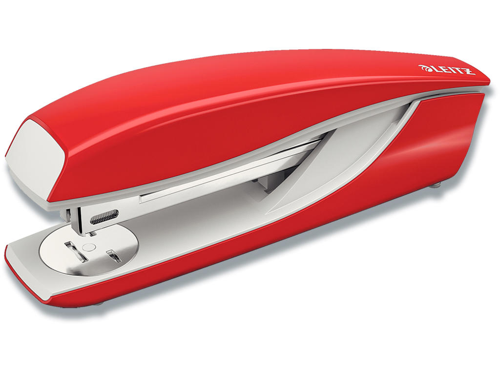 Hæftemaskine, 40 ark, Rød, Klamme P3 og P4 og 24/6-8 og 26/6, Leitz NeXXT 5504