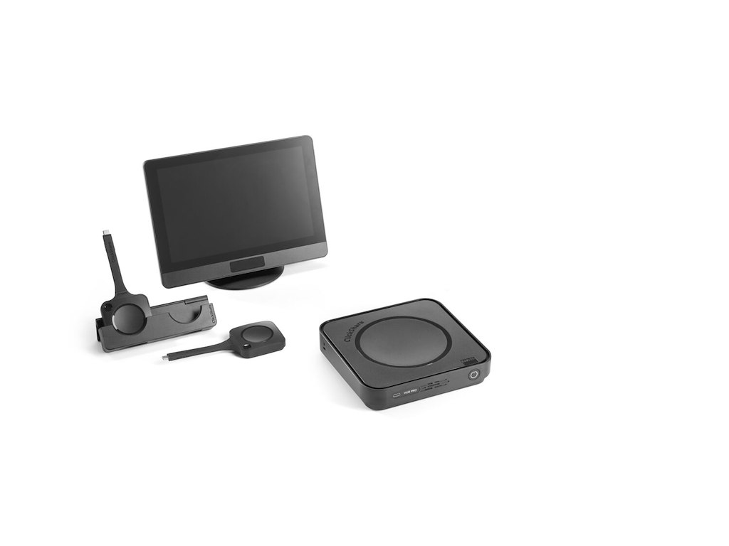 Barco ClickShare Hub Pro system til videokonference Ethernet LAN System til administration af videokonferencetjeneste