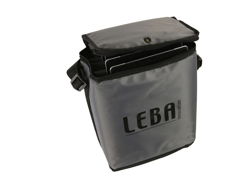 Leba NoteBag NB2-5TAB-GREY administration af bærbar enhed - vogn & kabinet Kasse til administration af bærbar enhed Grå