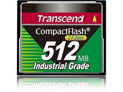 Transcend TS512MCF200I hukommelseskort 0,5 GB CompactFlash