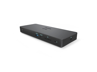 DICOTA D31953-UK dockingstation Ledningsført USB Type-C Sort
