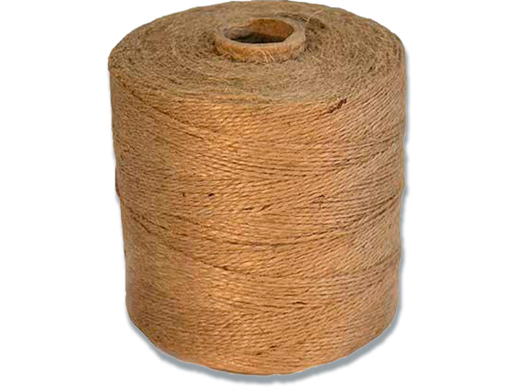 Garn, Jute, 1.7 mm, 260 m, Roliba 