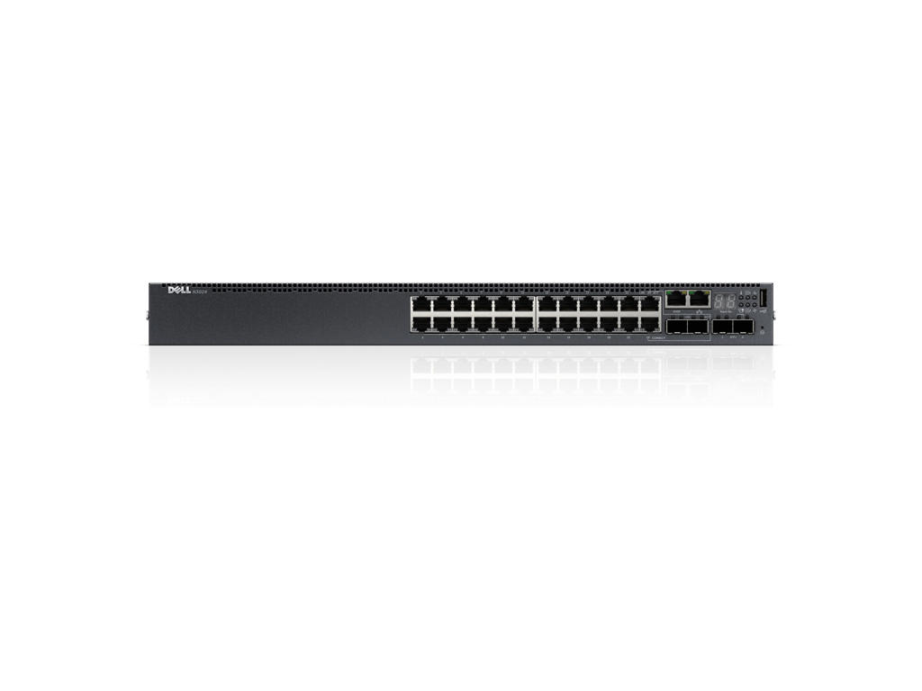 DELL PowerConnect N3024 Administreret L3 Gigabit Ethernet (10/100/1000) 1U Sort