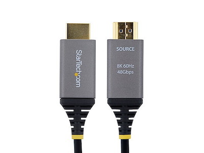 StarTech.com 8K-A-40M-HDMI-CABLE HDMI-kabel HDMI Type A (Standard) Sort
