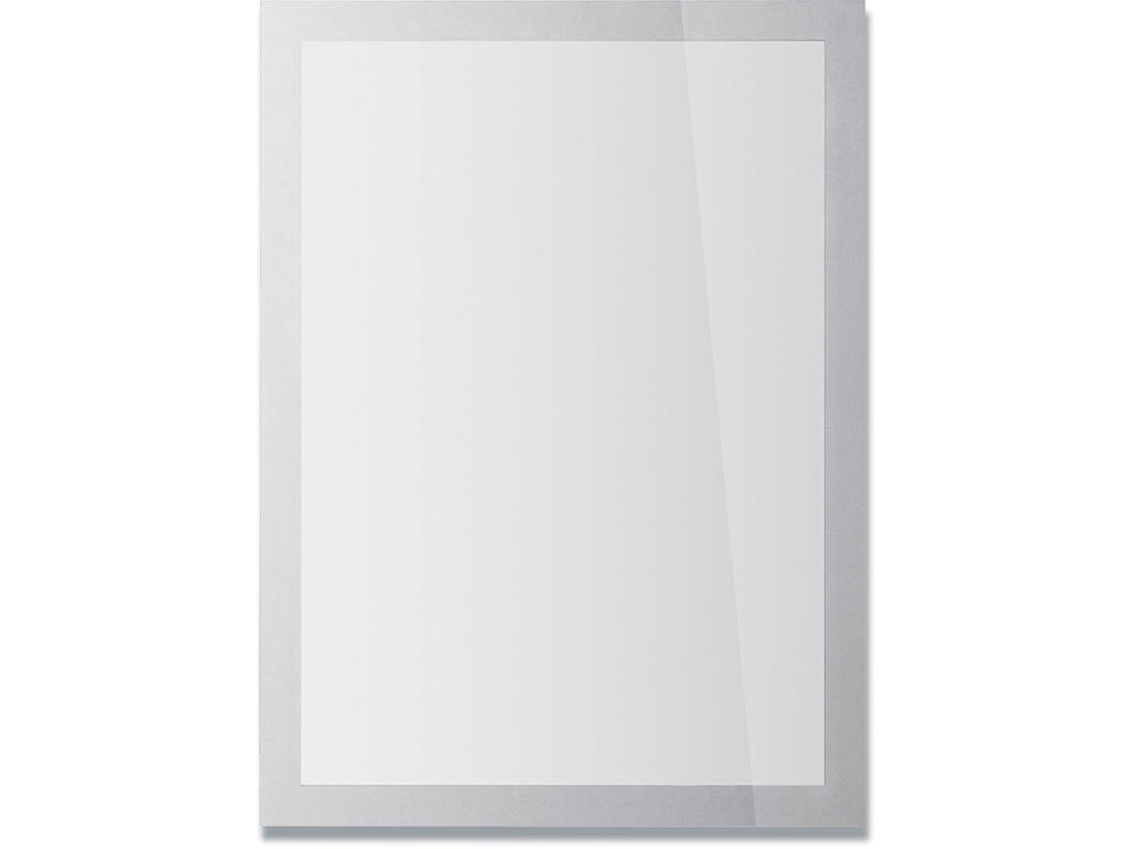 Inforamme, A4, Sølv, Statisk elektrisk, 2 stk, Durable DURAFRAME SUN