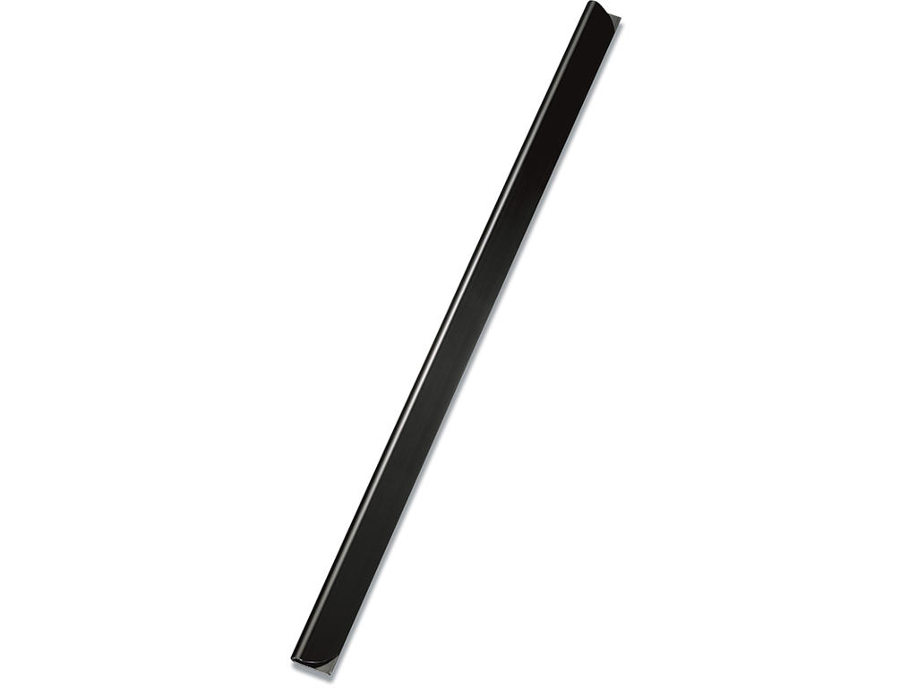 Klemrygge, Sort, 3 mm-30 ark, 50 stk, Leitz 