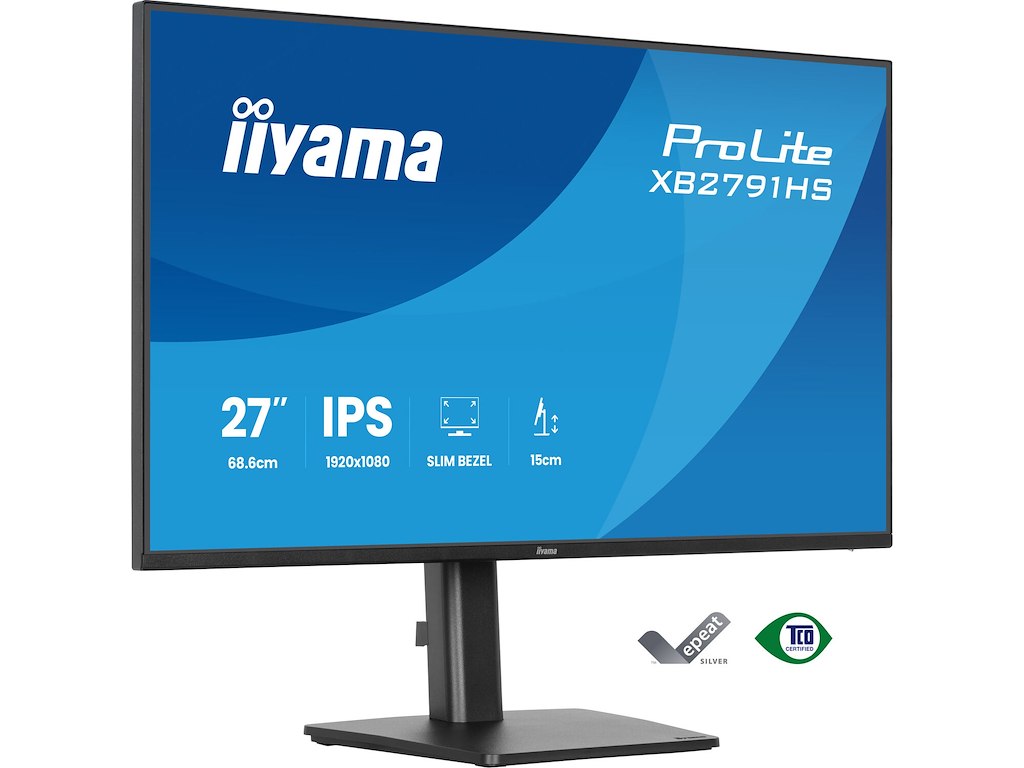 iiyama ProLite XB2791HS-B1 computerskærm 68,6 cm (27") 1920 x 1080 pixel Fuld HD LED Sort