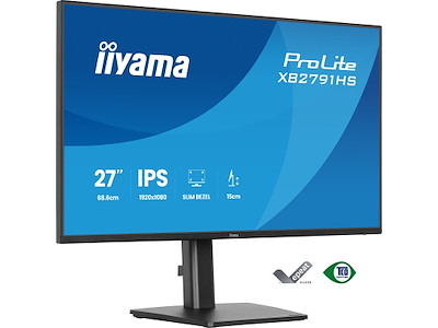 iiyama ProLite XB2791HS-B1 computerskærm 68,6 cm (27") 1920 x 1080 pixel Fuld HD LED Sort