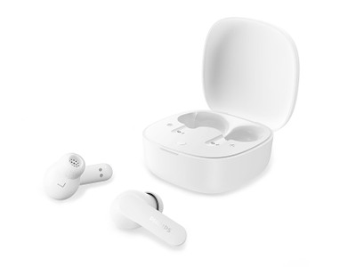 Philips TAT2100 Headset True Wireless Stereo (TWS) I ørerne Opkald/musik Bluetooth Hvid