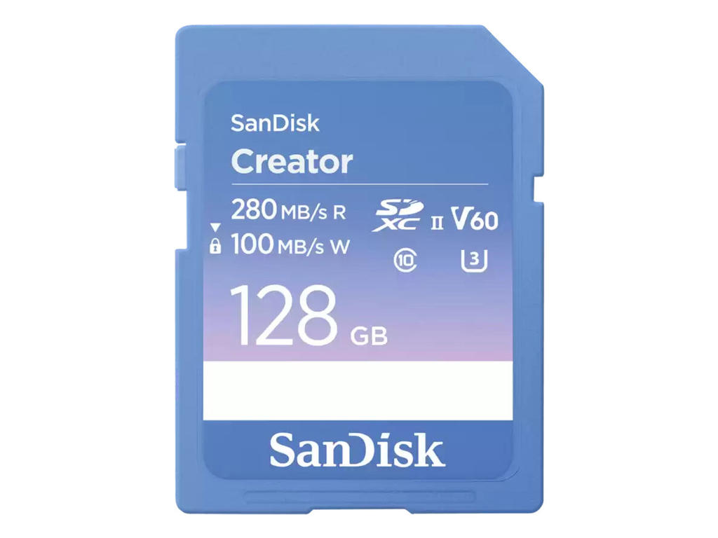 SanDisk Creator 128 GB SDXC UHS-II Klasse 10