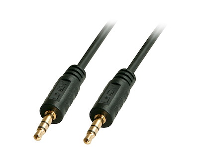 Lindy 35648 lydkabel 20 m 3.5mm Sort