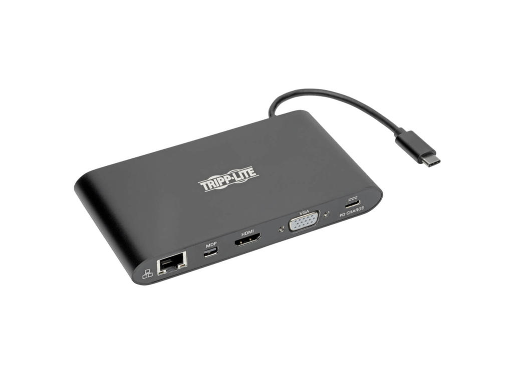 Tripp Lite U442-DOCK1-B dockingstation USB 3.2 Gen 2 (3.1 Gen 2) Type-C