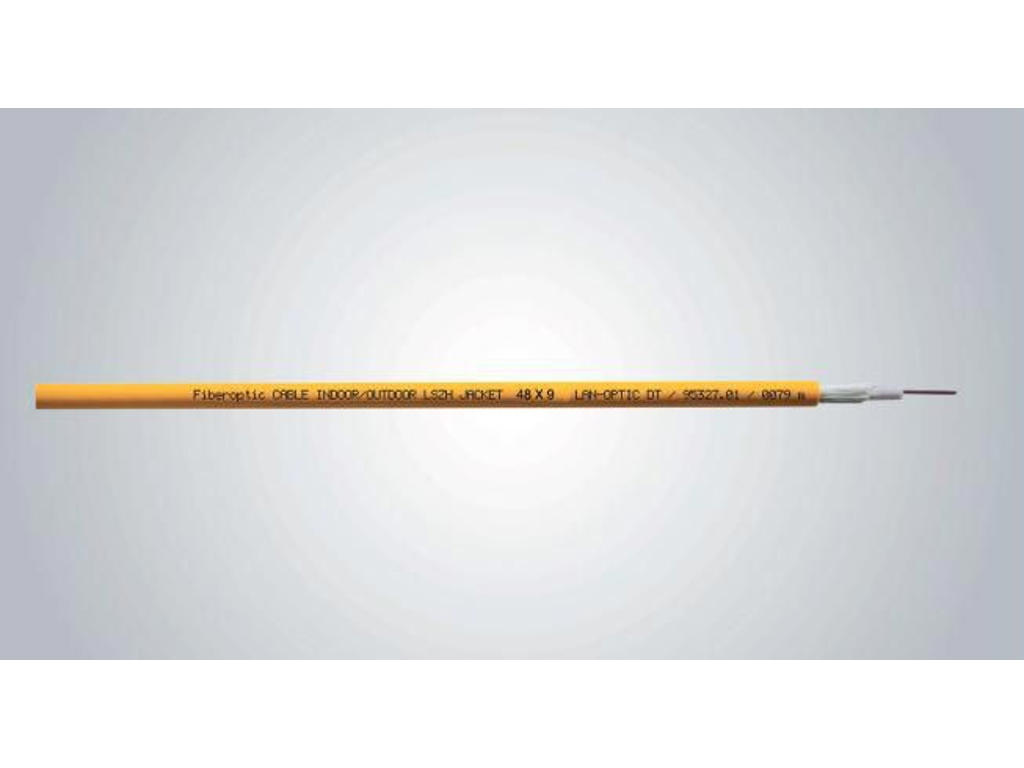 Lanview LVO232554-500 InfiniBand og fiberoptisk kabel 500 m Gul