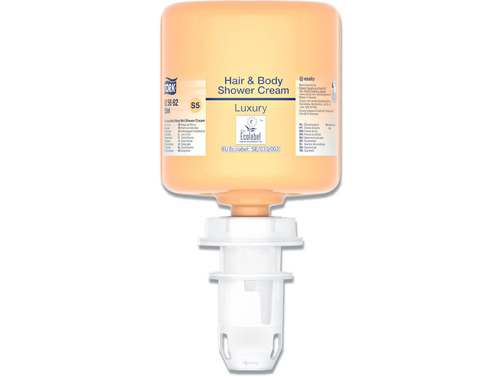 Shampo, Hår Krop, Refill, 525 ml, Tork Luksus S5