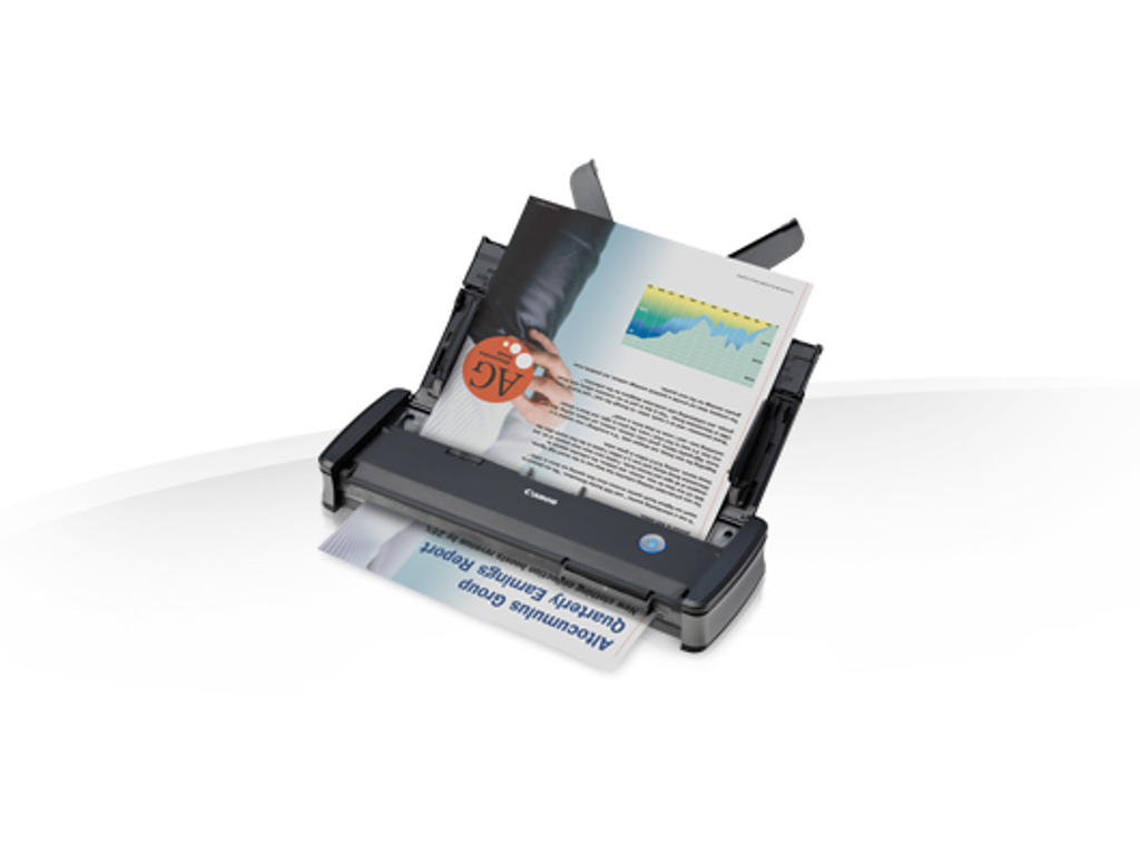 Canon imageFORMULA P-215II Skanner med papir-tilførsel 600 x 600 dpi A4 Sort, Grå