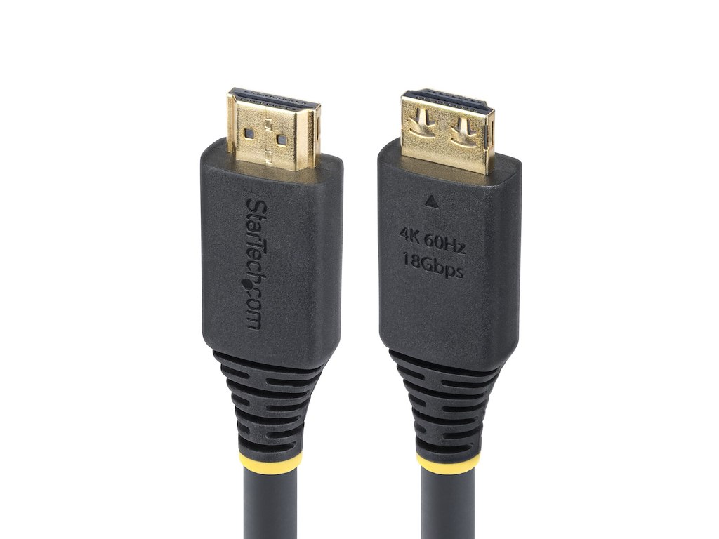 StarTech.com HDMI2-CABLE-GRIP-7M HDMI-kabel HDMI Type A (Standard) Sort