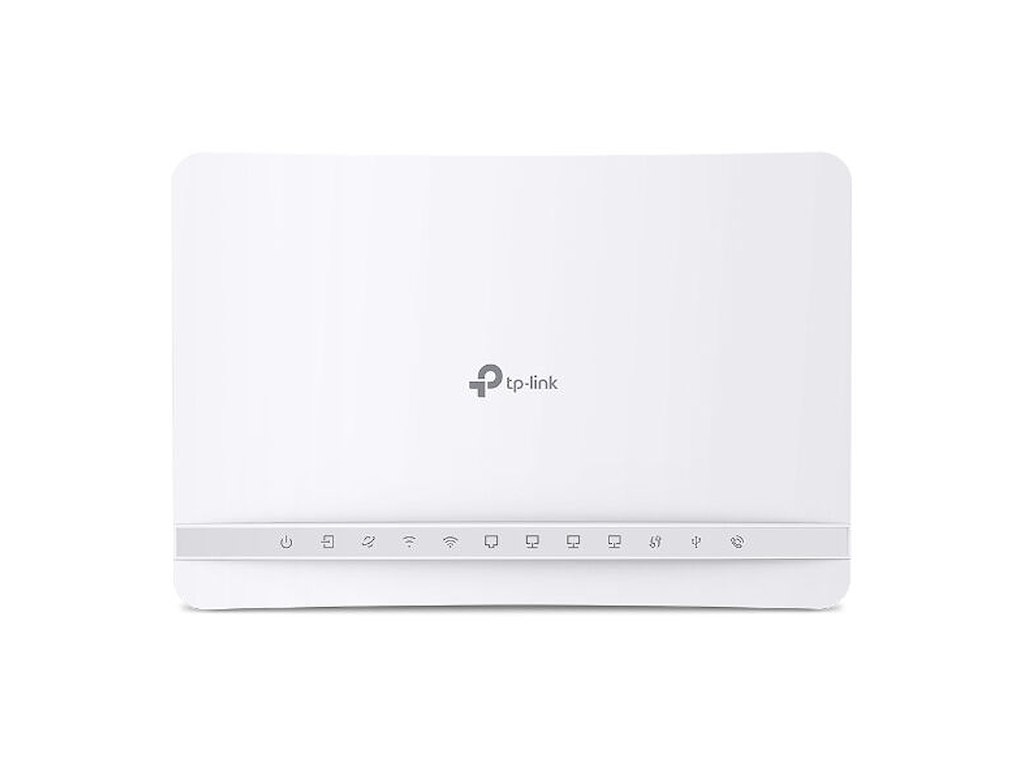 TP-Link Wi-Fi 6 Internet Box 4 trådløs router Gigabit Ethernet Dual-band (2,4 GHz / 5 GHz) Hvid
