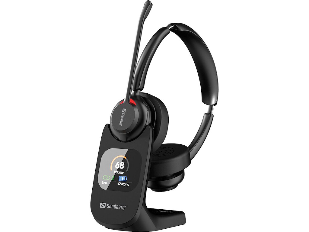 Sandberg Wireless Headset Pro LCD Dock