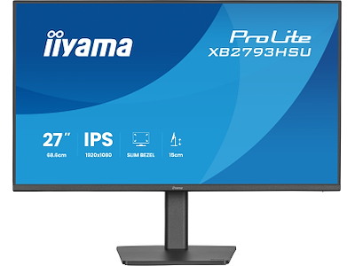iiyama ProLite XB2793HSU-B1 computerskærm 68,6 cm (27") 1920 x 1080 pixel Fuld HD LED Sort