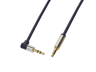 LogiLink 3.5mm - 3.5mm 0.75m lydkabel 0,75 m Blå