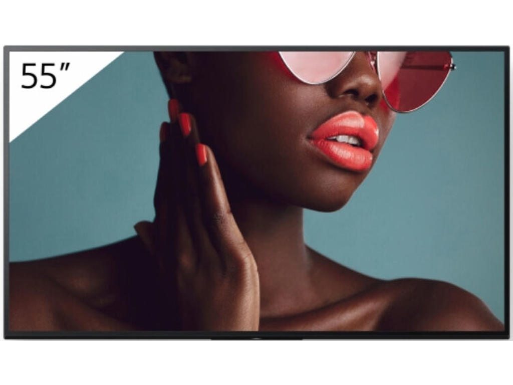 Sony FW-55BZ40L skilte display Digital fladpaneldisplay 139,7 cm (55") LCD Wi-Fi 700 cd/m² 4K Ultra HD Sort Android 24/7